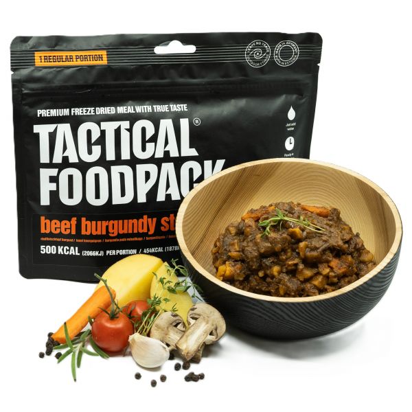 Tactical Foodpack - Beef Burgundy Stew (Burgunder Rindfleischeintopf)