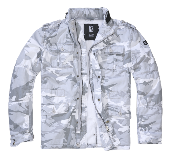 Brandit - Britannia Winter Jacket blizzard camo