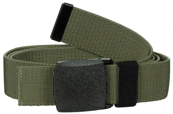 Gürtel, &quot;Tactical Elastic&quot;, oliv, ca. 3,7 cm