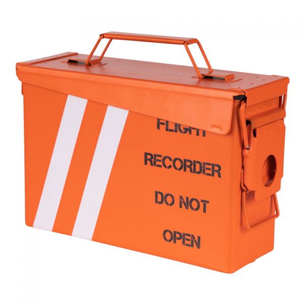 Munitionskiste Kal. 30mm - Flight Recorder (orange)