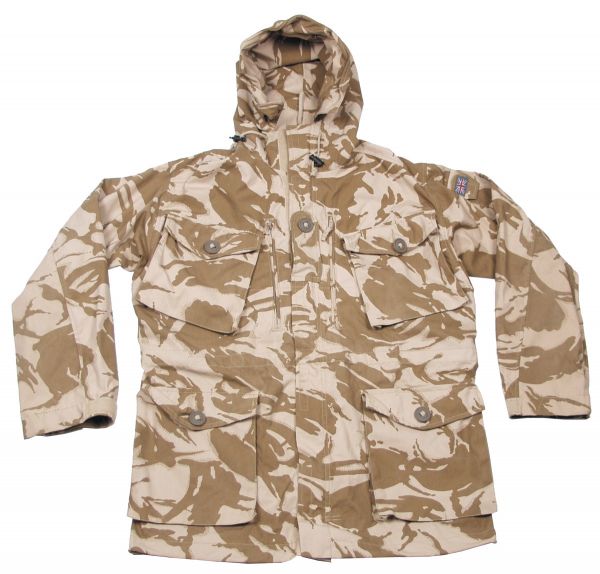 Brit. Kommandojacke &quot;Smock&quot;, DPM desert, winddicht, neuw.