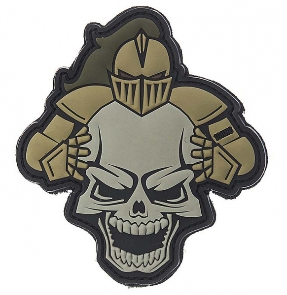 Klettabzeichen Knight sand - color