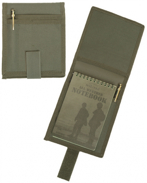 BW Meldeblocktasche (oliv)