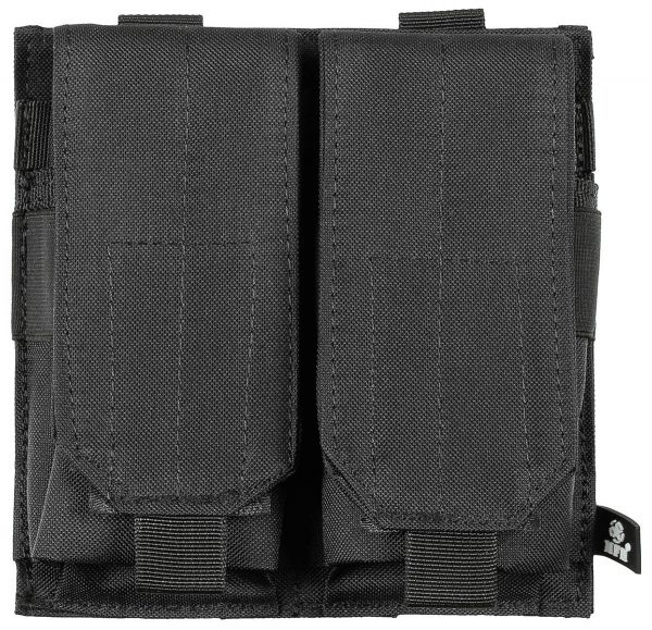 Magazintasche, 2-fach,&quot;MOLLE&quot;, schwarz
