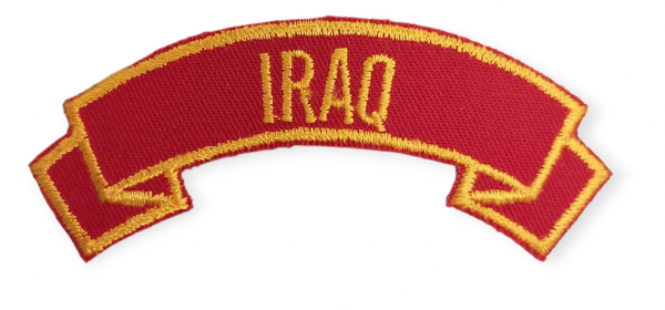 Stickabzeichen - Iraq TAB