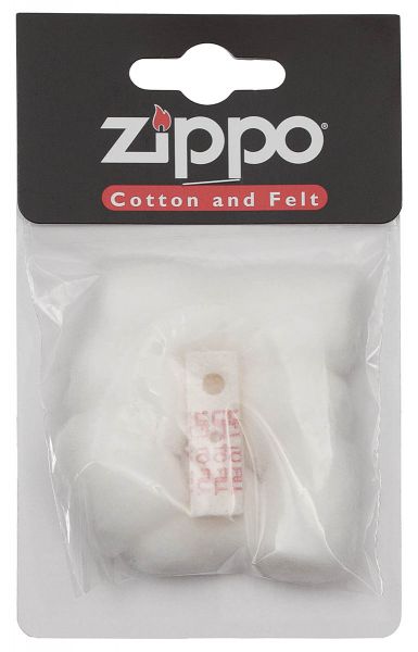 Zippo - Watte und Filz für Sturmfeuerzeug