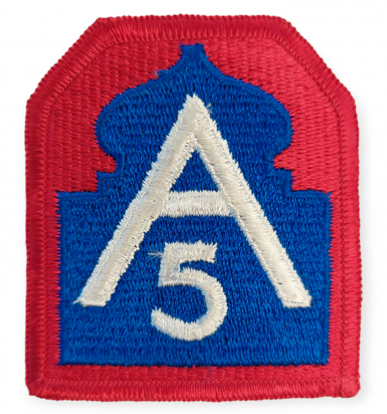 Stickabzeichen - US 5th Army