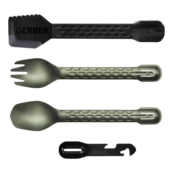 Gerber - Campingbesteck-Set Compleat, flat sage