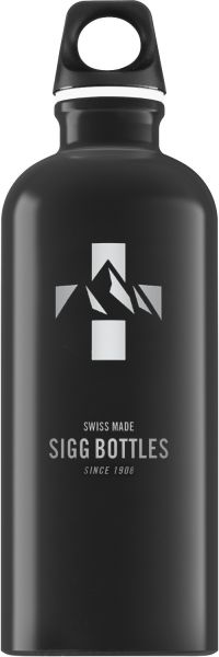 SIGG - Trinkflasche Mountain Black 0.6 L