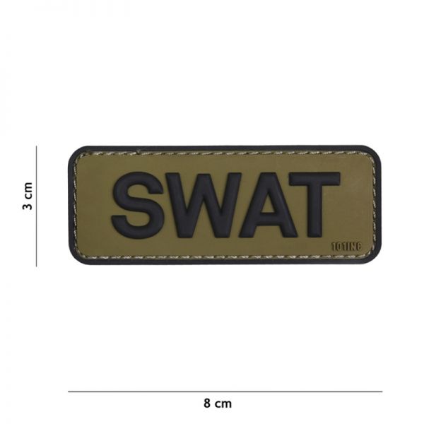 Klettabzeichen SWAT - oliv