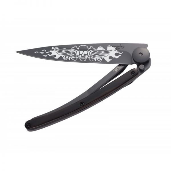 Deejo Klappmesser - Tattoo Skull Angel 37g