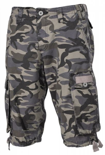 Bermuda, &quot;Trinity&quot;, combat camo, PT, vintage trash wash