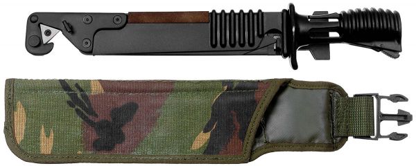 Brit. Bajonett, SA80, schwarz, Scheide, Tasche DPM