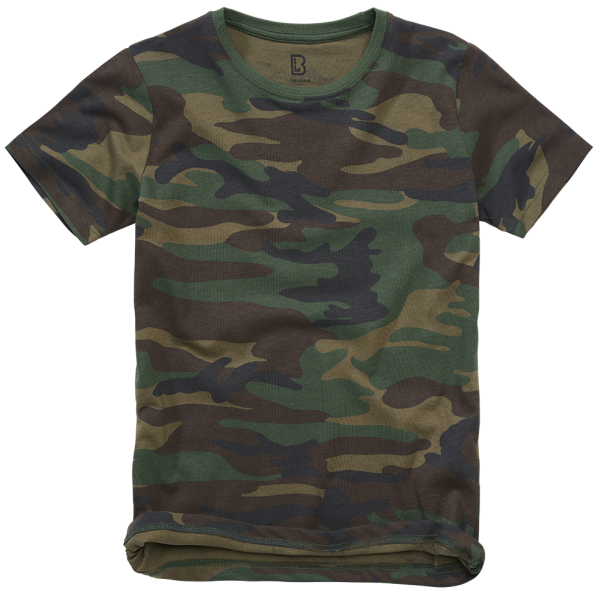 Brandit - Kids T-Shirt woodland