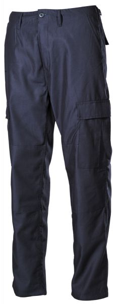 US Kampfhose, BDU, blau, Knie- und Gesässverstärkung