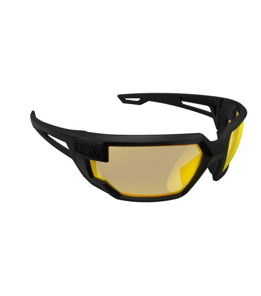 Mechanix Wear - Brille Tactical Type-X, Black Frame, Amber Lens